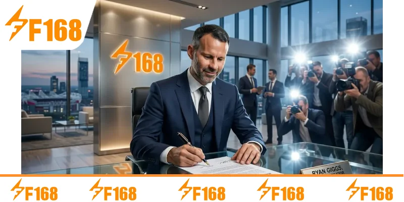 Ryan Giggs đại sứ thương hiệu F168
