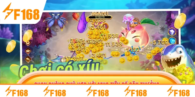 Chọn phòng phù hợp với mục tiêu để săn thưởng