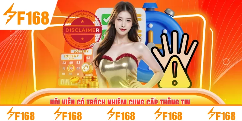Hội viên có trách nhiệm cung cấp thông tin chính xác Hội viên có trách nhiệm cung cấp thông tin chính xác