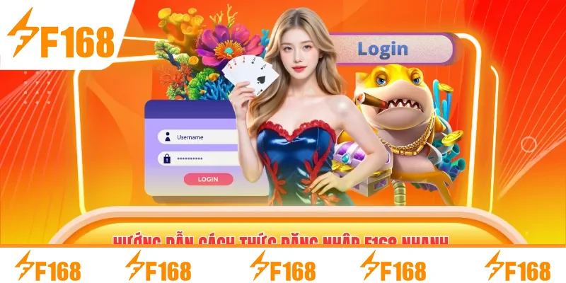 Hướng dẫn cách thức đăng nhập F168 nhanh chóng